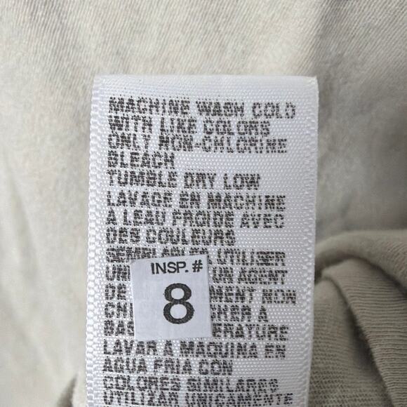 Standard James Perse Sleeveless Pocket Tee Oatmeal SZ 3 (L) NWOT Elevated Basic - Picture 7 of 7